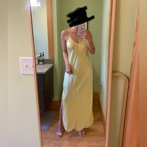 Banana Republic 100% silk maxi slip dress - BNWT